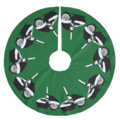 Golfclub en Bal Santa Hat Kerstmis Kerstboom Rok (Voorkant)