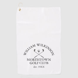 Golfclub en ledennaam Vastgestelde datum Golfhanddoek