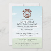 Golfclub Foto Heren Competitie Toernooi Logo Kaart (Voorkant)