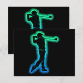 Golfclub Golfer Kinder jongens Mannen Golfen Save The Date (Voorkant / Achterkant)