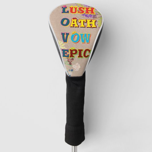 Golfclub Golfheadcover (Voorkant)