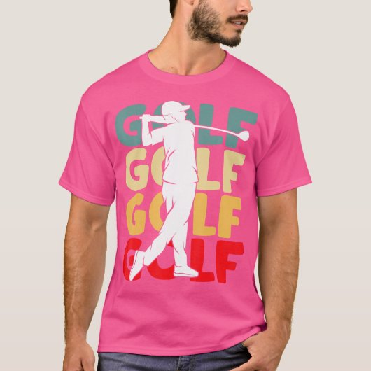Golfclub Golfing Golfer Boys Mannen T-shirt (Voorkant)