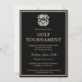 Golfclub League Bedrijfslogo Toernooi Kaart (Voorkant)