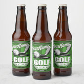 Golfclub NAAM Pro Golfer Speler Persoonlijk  Bier Etiket (Flessen)