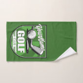 Golfclub NAAM Prof Golfer Speler Persoonlijk Bad Handdoek (Handdoek)