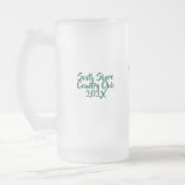 Golfclub op maat matglas bierpul (Links)