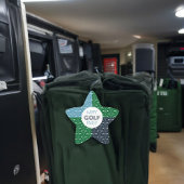 Golfclub Pattern Sticker