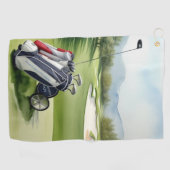 Golfclub Sport Golfhanddoek (Horizontaal)