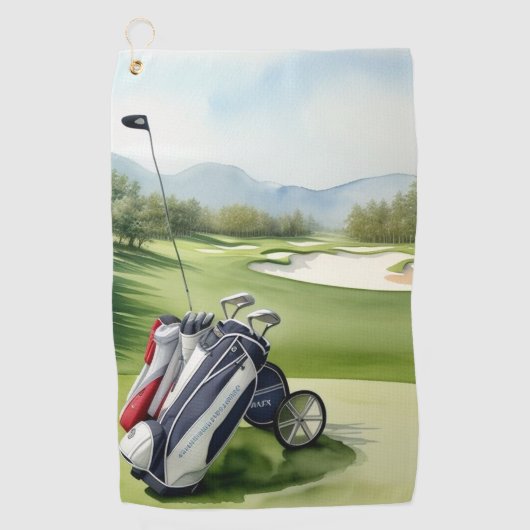 Golfclub Sport Golfhanddoek (Voorkant)
