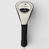 Golfclub Toernooinaam Golfheadcover (Voorkant)