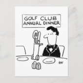 Golfclubdiner Briefkaart (Voorkant)