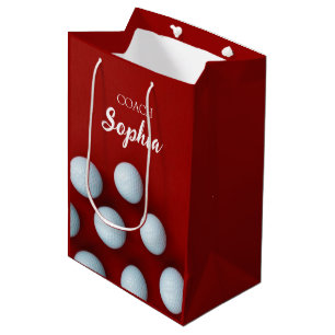Golfclubs Art Golf Coach Naam voor golfspelers Medium Cadeauzakje