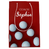 Golfclubs Art Golf Coach Naam voor golfspelers Medium Cadeauzakje (Voorkant)