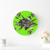 Golfclubs en T - shirts Abstracte kunst; Grote Klok (Huis)