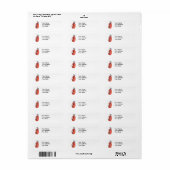 golfclubs etiket (Full Sheet)