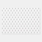 Golfclubs, Golfzakken, GolfT-shirt Black Inpakpapier Vel (Voorkant 3)