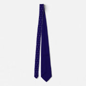 Golfclubs met monogram donkerblauw stropdas (Achterkant)