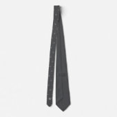 Golfclubs met monogram en vampiergrijs stropdas (Achterkant)