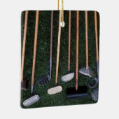 **GOLFCLUBS OP DE OUDE DAGEN** KERAMISCH ORNAMENT (Rechts)