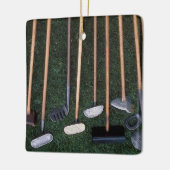 **GOLFCLUBS OP DE OUDE DAGEN** KERAMISCH ORNAMENT (Links)