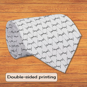 Golfclubs patroon slim grijs stropdas