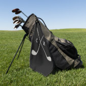 Golfclubs Persoonlijk Golfhanddoek (Groen)