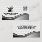 Golfclubs | QR-code Visitekaartje (Voorkant / Achterkant)
