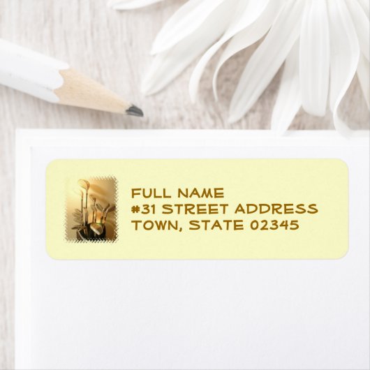 Golfclubs retouradreslabel etiket (Insitu)