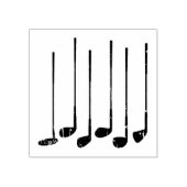 Golfclubs Rubberstempel (Afrduk)