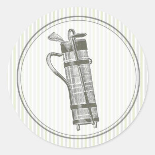 golfclubs Sticker