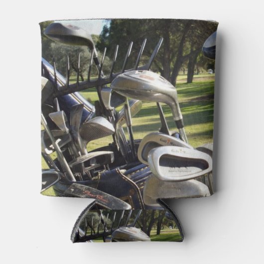 Golfclubs Stubby Can Holder. Blikjeskoeler (Voorkant)