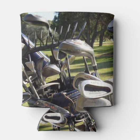 Golfclubs Stubby Can Holder. Blikjeskoeler (Achterkant)
