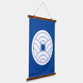 Golfcoin Hangend Wandkleed (Gebogen)