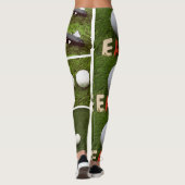 Golfcollage met design leggings (Achterkant)