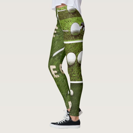 Golfcollage met design leggings (Links)