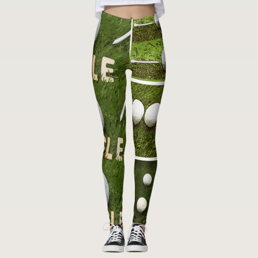 Golfcollage met design leggings (Voorkant)