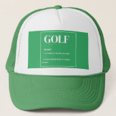 Golfcomplot Trucker Pet (Voorkant)