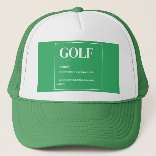 Golfcomplot Trucker Pet (Voorkant)