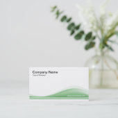 Golfcontour - Faded groen Visitekaartje (Staand voorkant)