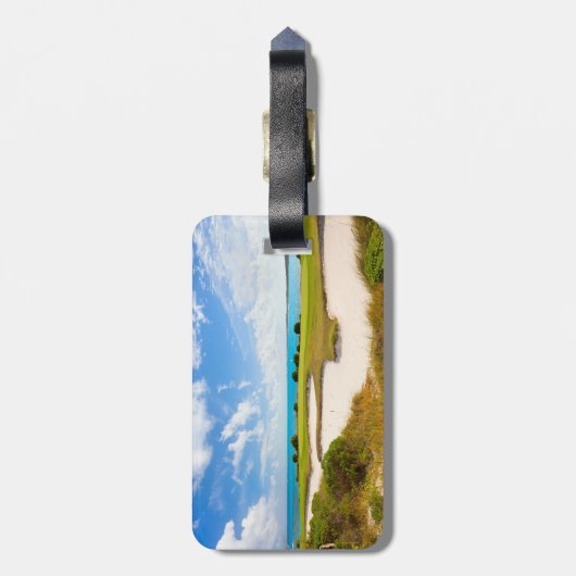 Golfcursus Bagagelabel (Achterkant verticaal)