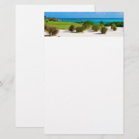 Golfcursus Briefpapier (Voorkant / Achterkant)