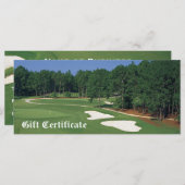 Golfcursus Business Cadeaubon (Voorkant / Achterkant)