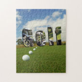 Golfcursus en -Logo, Legpuzzel (Verticaal)