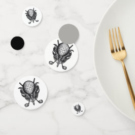 Golfcursus Golfer Gift Clubs T-shirt Ball Pen-and- Confetti