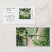 Golfcursus in de Visitekaartjes van Tropics (Voorkant / Achterkant)