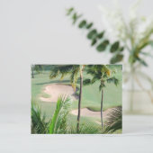 Golfcursus in het Briefkaart Tropics (Staand voorkant)