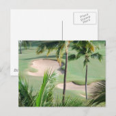 Golfcursus in het Briefkaart Tropics (Voorkant / Achterkant)