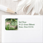 Golfcursus in Tropics Mailing Labels (Insitu)