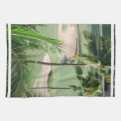 Golfcursus in Tropics Towel Theedoek (Horizontaal)