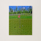 Golfcursus puzzle legpuzzel (Verticaal)